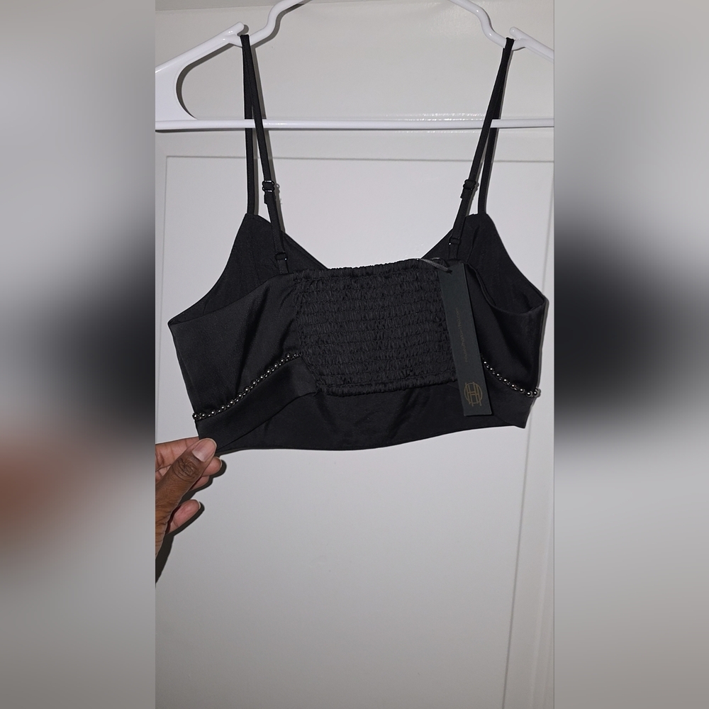 House of Harlow 1969 Studded Crop Cami XS - Picture 6 of 6